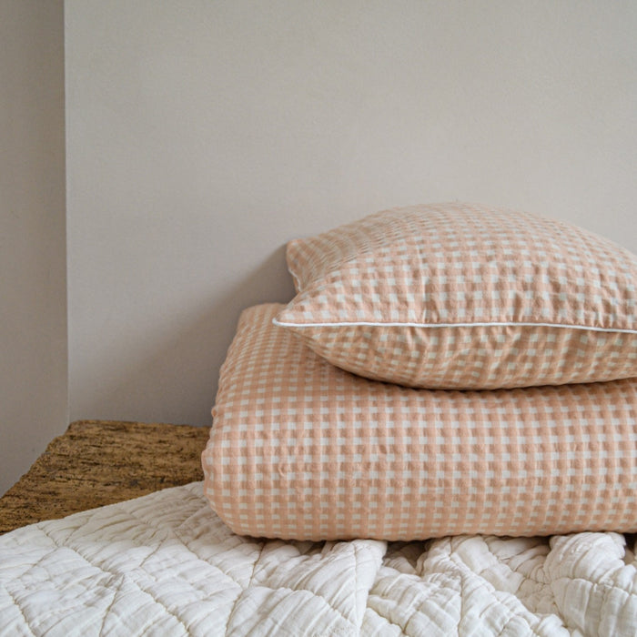 Max Peach Duvet Cover